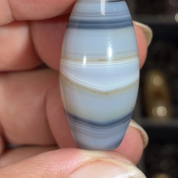 玛瑙/玉髓散珠_HEIMORI 天然天珠