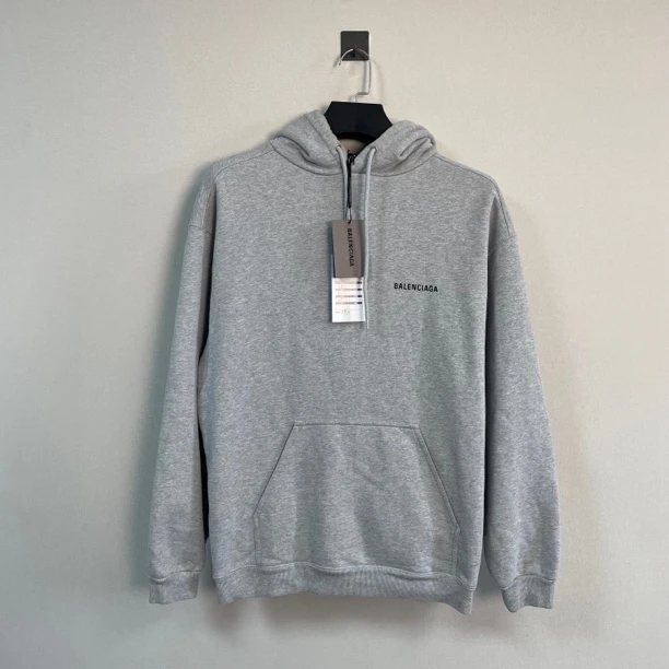未使用 Balenciaga/巴黎世家 前后字母帽衫/XS码/带吊/价8200
