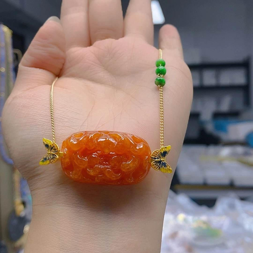 翡翠合金耳饰翡翠