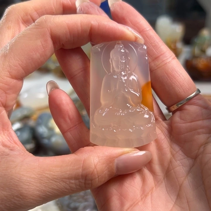 玛瑙/玉髓吊坠(不含链)未镶嵌