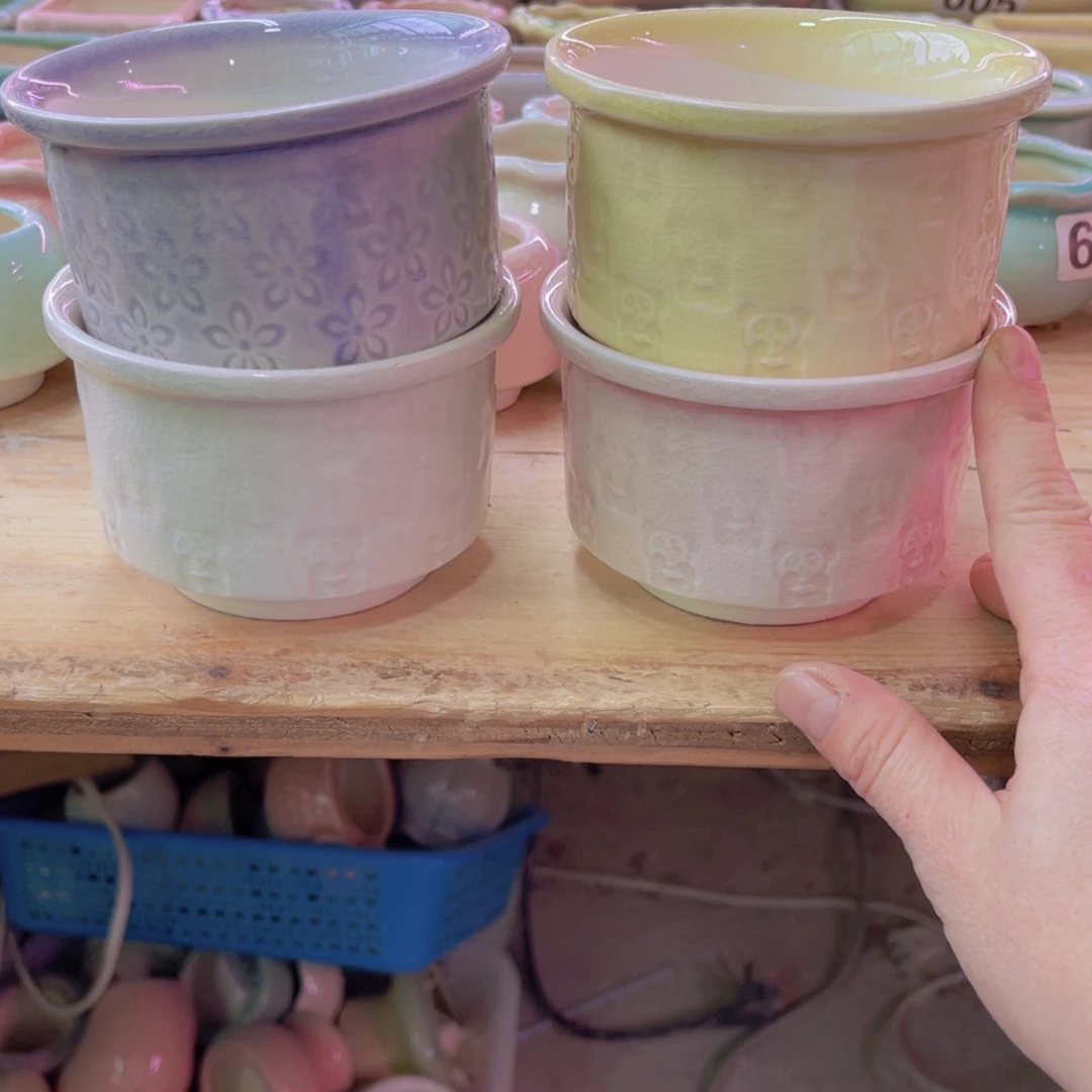 陶瓷花盆当场凑满12包邮