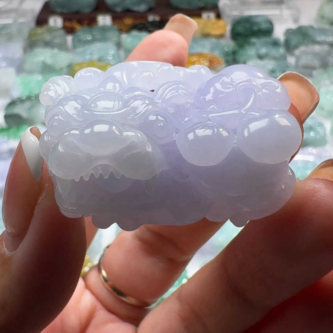 雨***晴未镶嵌挂件翡翠貔貅，