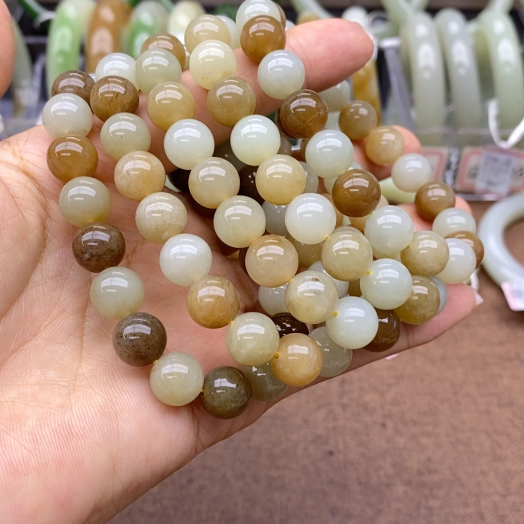 手串未镶嵌和田玉卡10