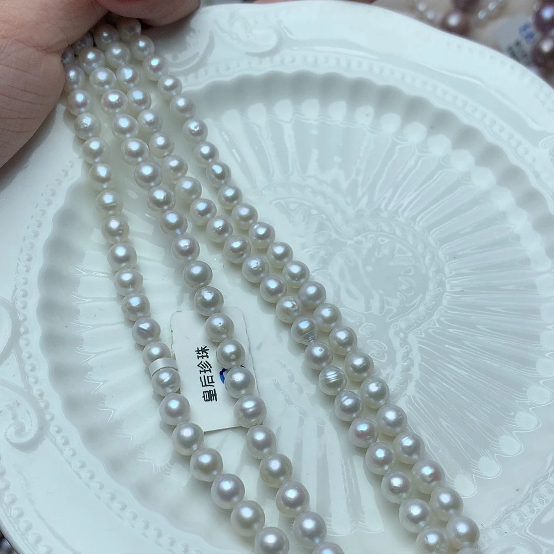 淡水珍珠5-6未镶嵌a193项链