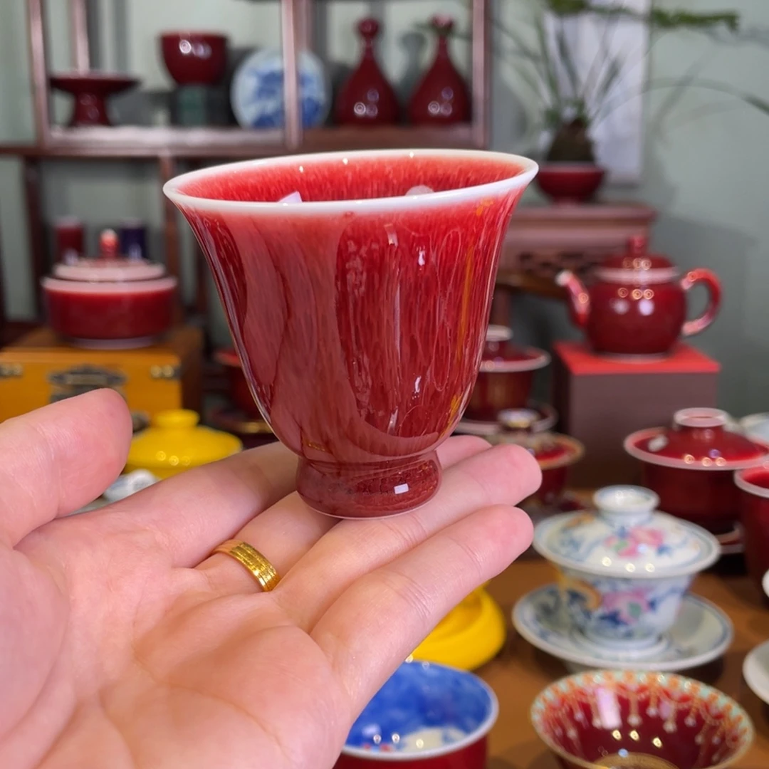 清欢雅玩原矿郎红福利杯