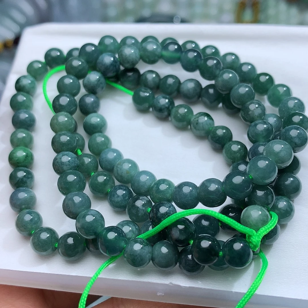 翡翠未镶嵌颈饰455