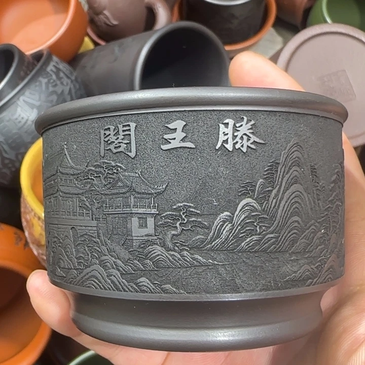 茶杯紫砂全手工制作工艺