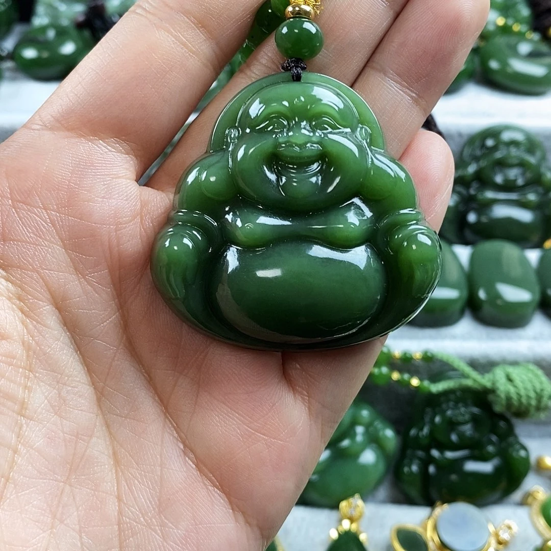 和田玉（碧玉）未镶嵌颈饰