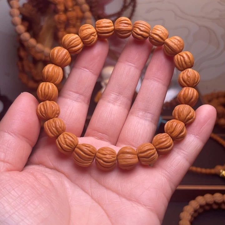 桃核吊坠龙文桃核