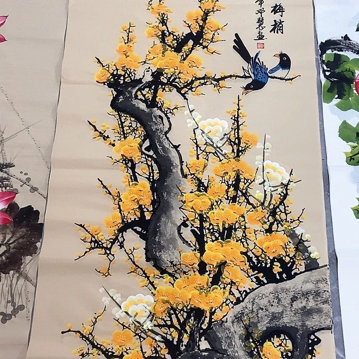 小周画廊的直播间