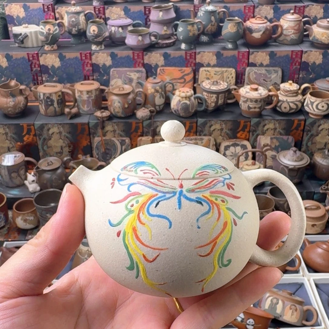 茶壶紫砂160cc原矿精工半手