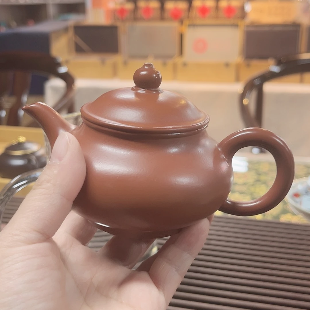 茶壶紫砂紫砂红泥壶