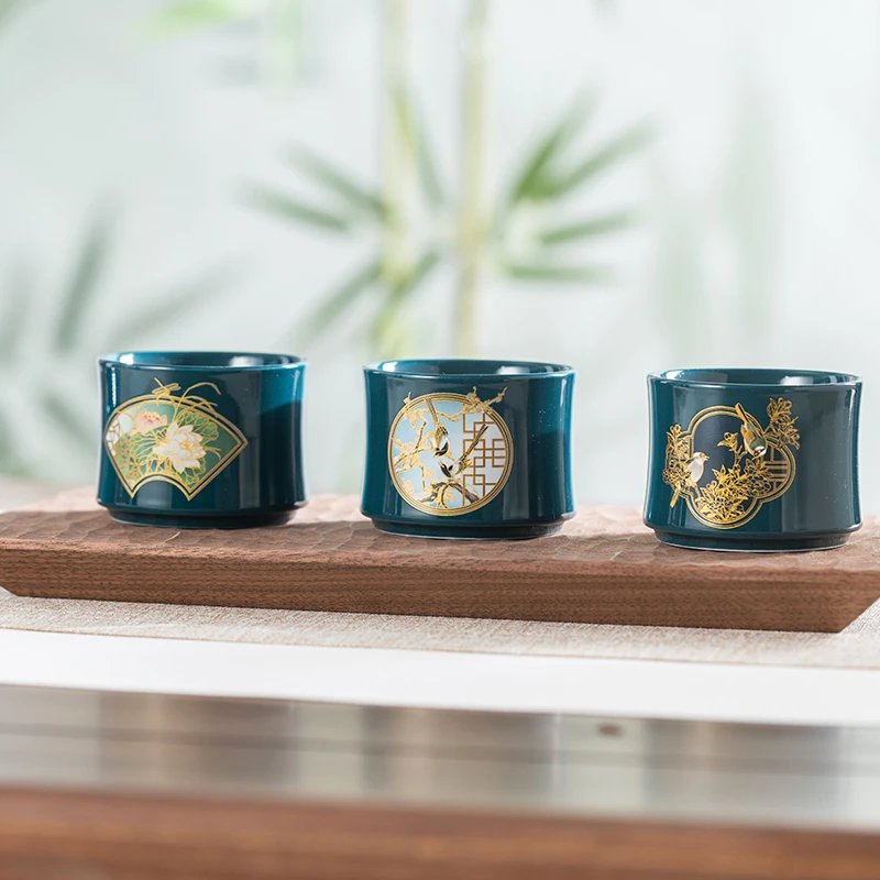 温暖四季  温变茶杯礼盒 中秋送礼佳品 高档礼盒装适合送人送礼