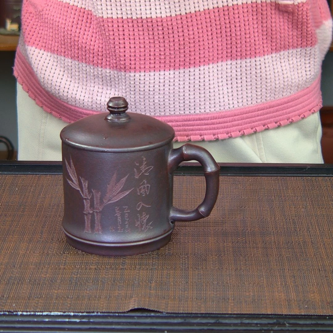 茶杯紫砂高货放漏