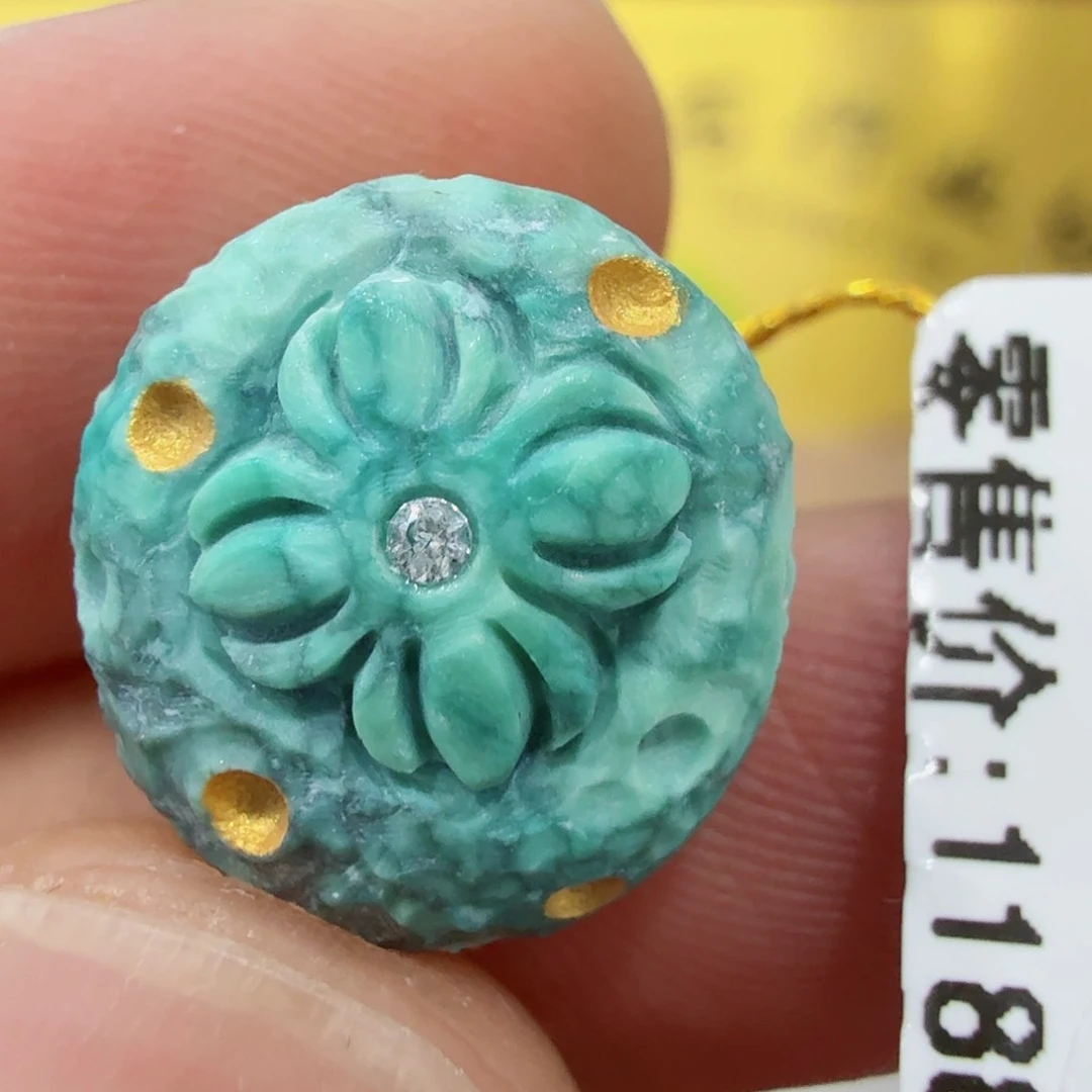 绿松石未镶嵌配饰