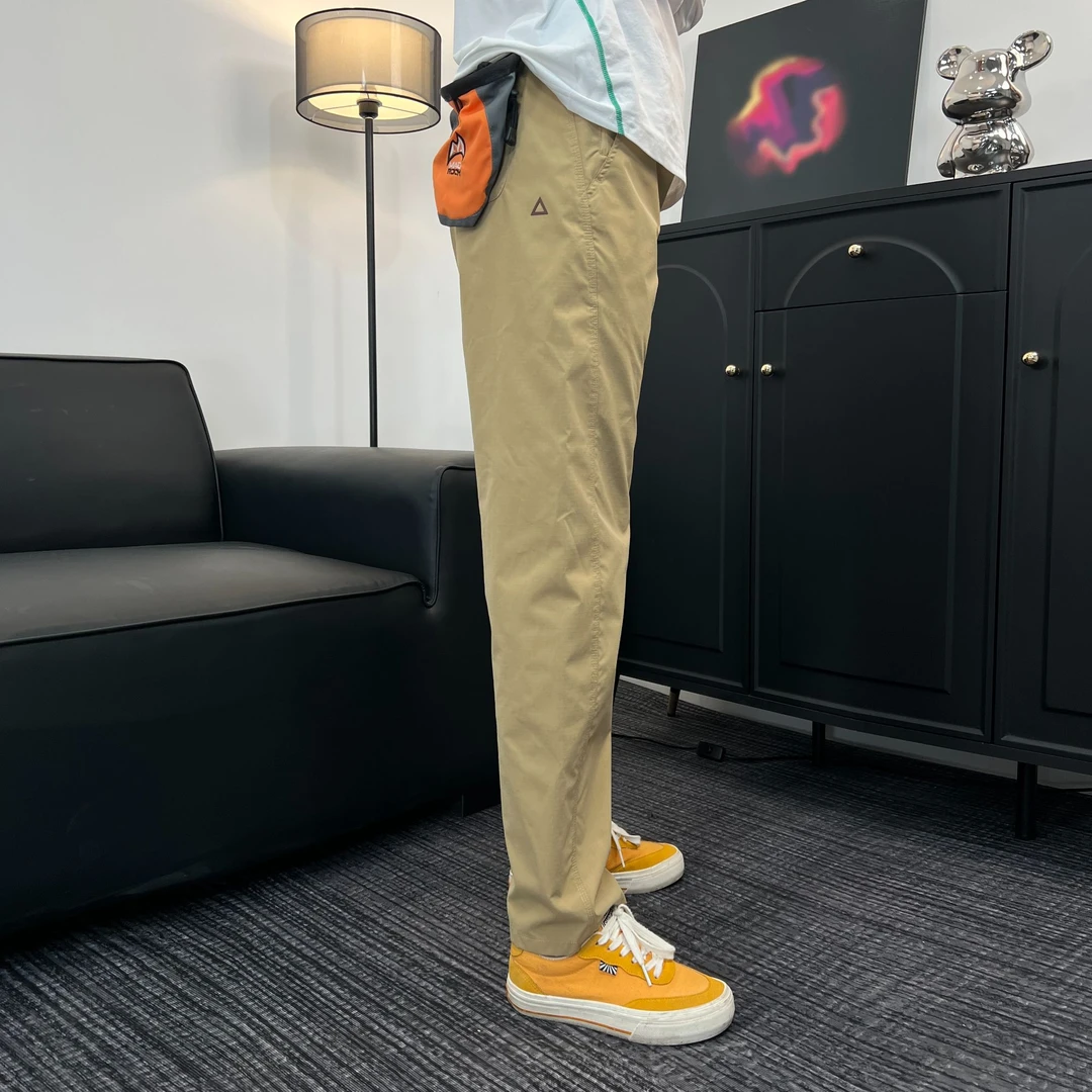 【正品】秋季新款男女同款户外锥形直筒工装长裤防水防风透气休闲裤