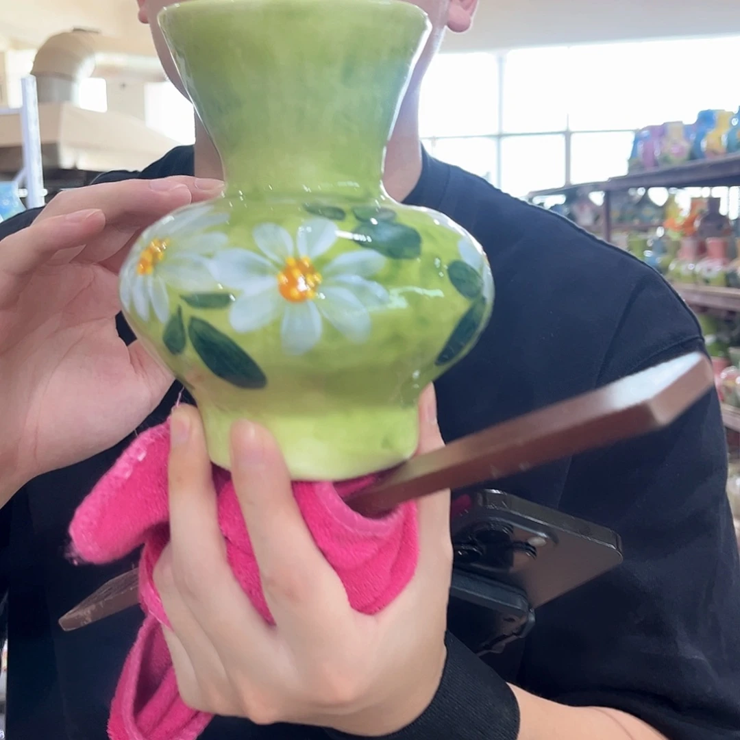 陶瓷手工手绘到手一个25-12