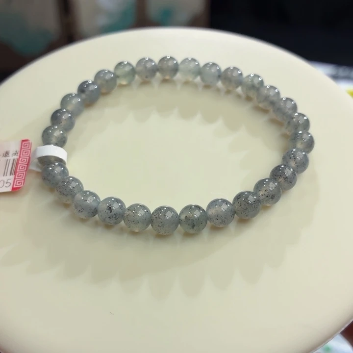 翡翠未镶嵌手链冰胶乌鸡卡6.2