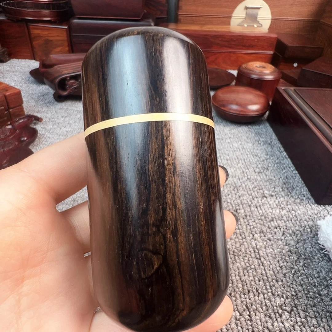东非黑黄檀（紫光檀）牙签盒