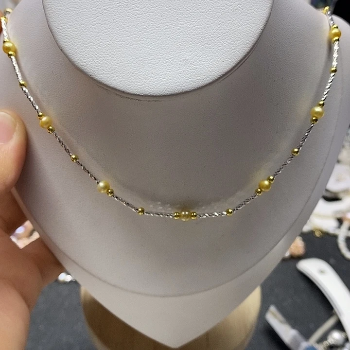 淡水珍珠颈饰未镶嵌