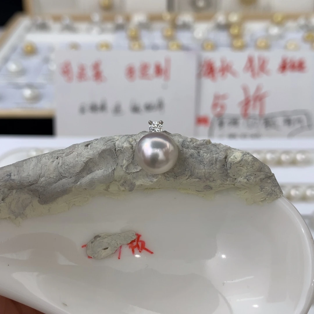 未镶嵌裸珠不包配件海水珍珠