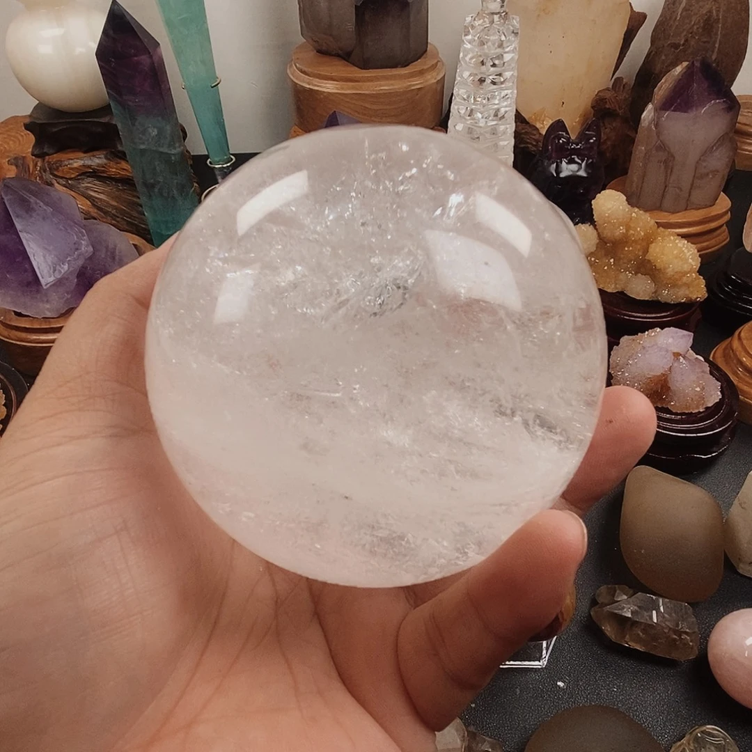 平***平未镶嵌珠宝半成品水晶