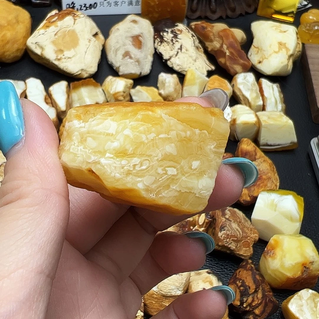未镶嵌定制琥珀蜜蜡