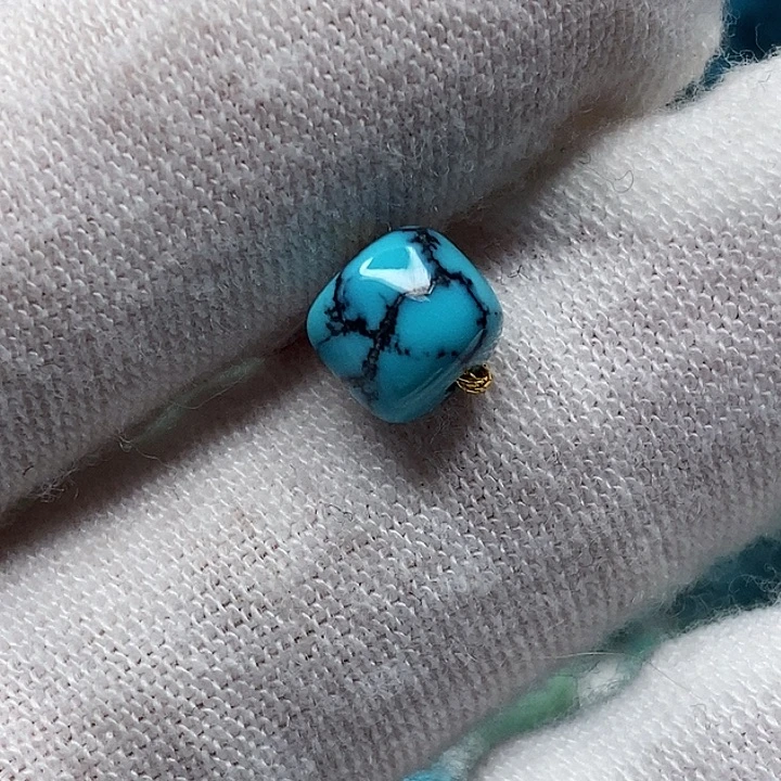 绿松石未镶嵌天然原矿 地大质检