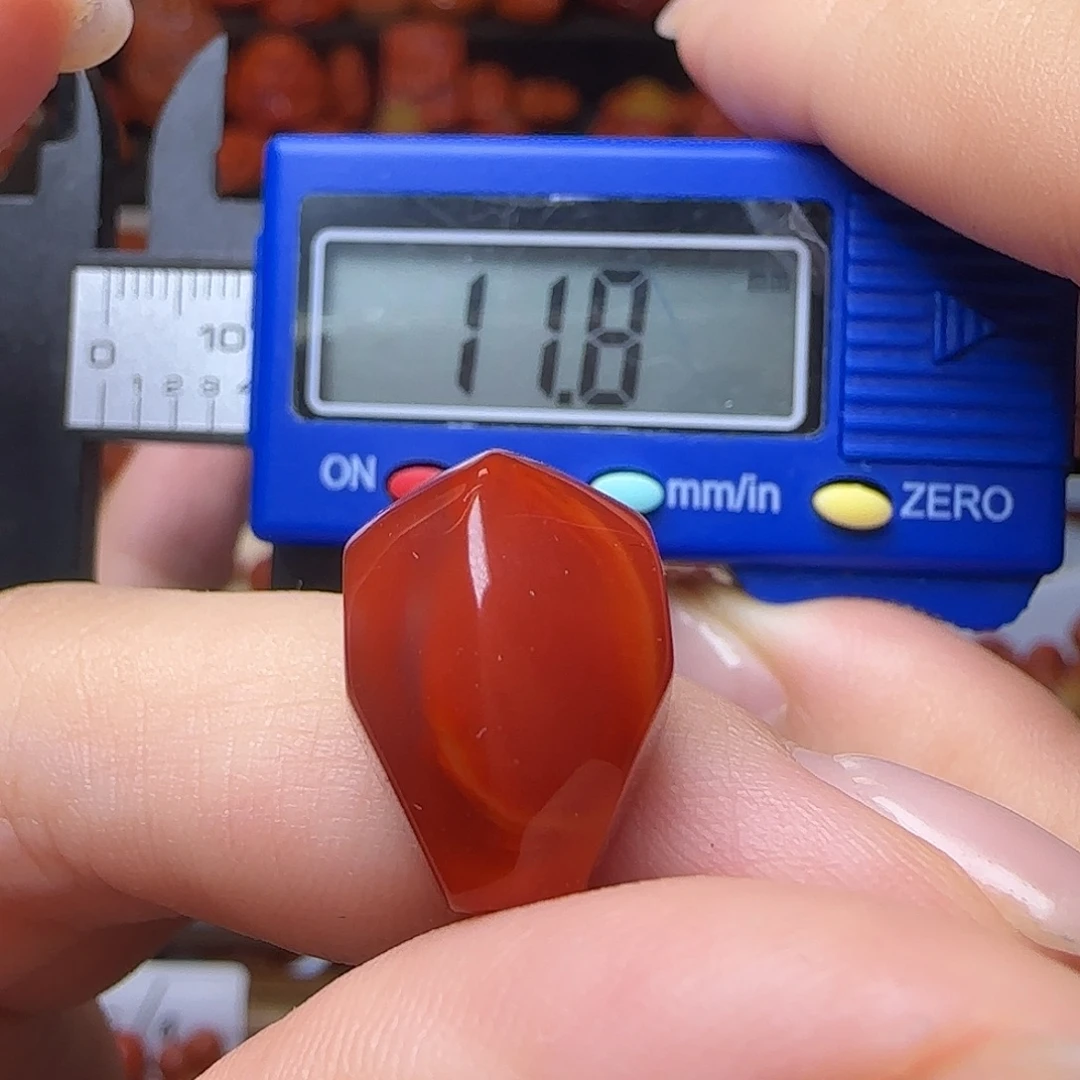 南红玛瑙未镶嵌吊坠(不含链)