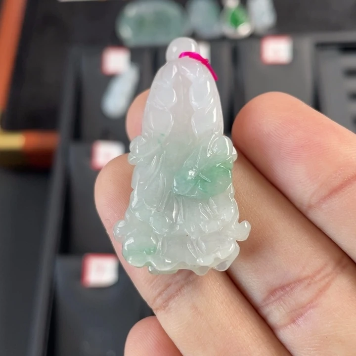 翡翠未镶嵌挂件翡翠首饰