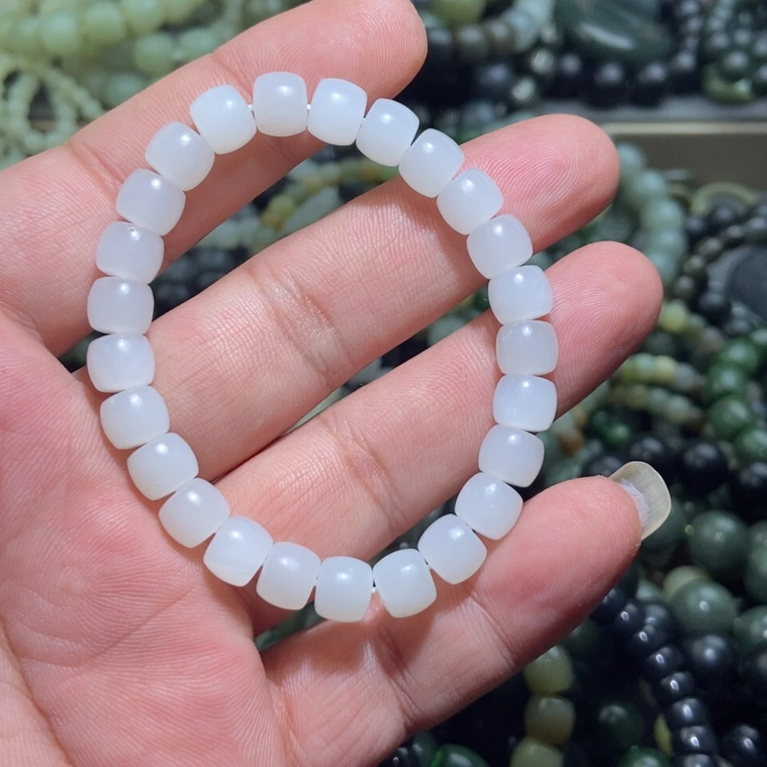 和田玉（糖玉）未镶嵌手链