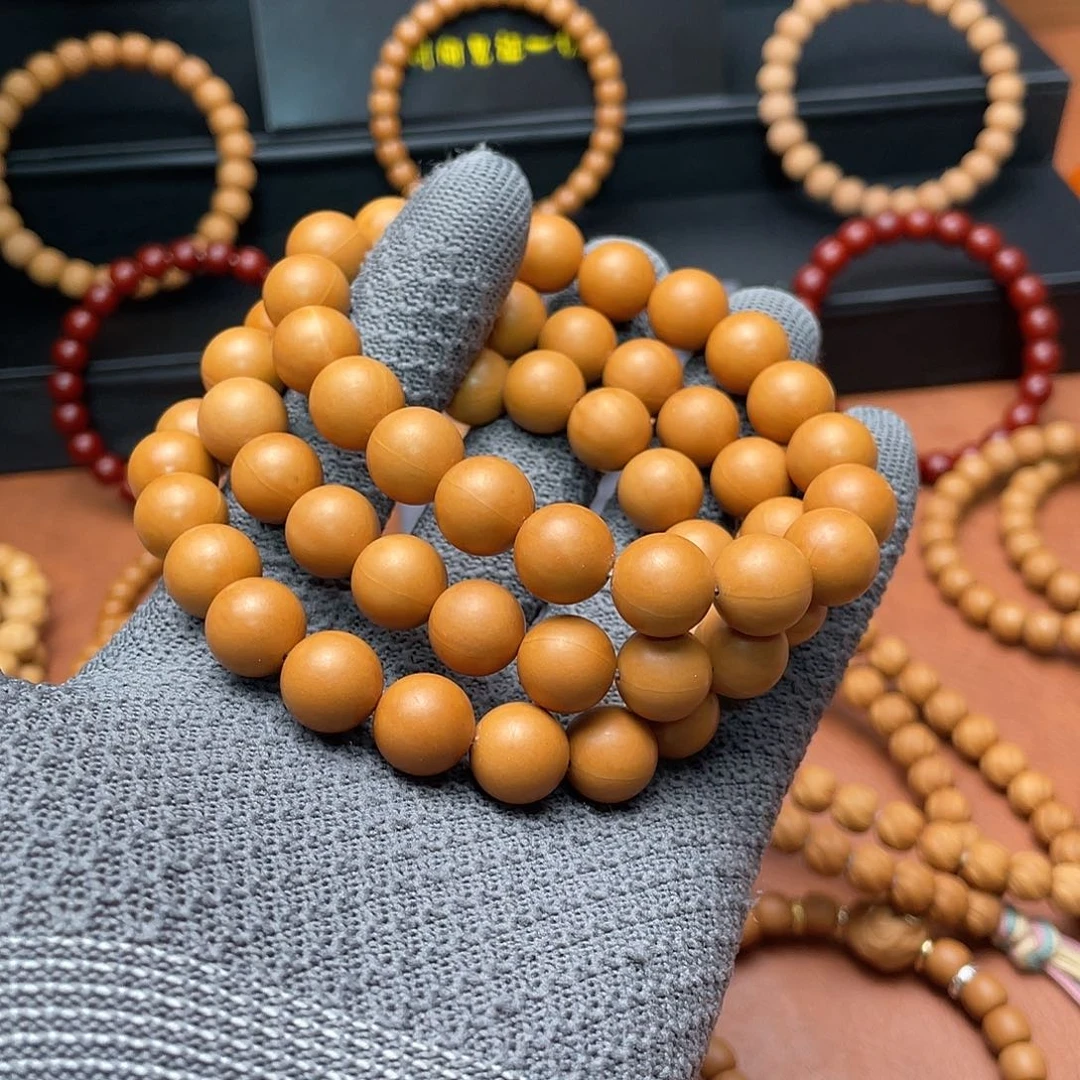 猴头核桃手串光珠圆珠猴头单圈