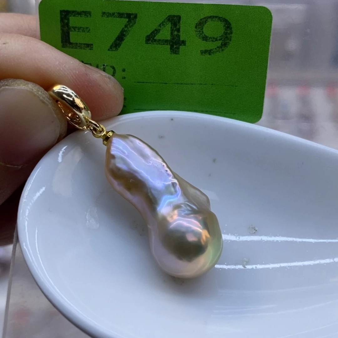 淡水珍珠未镶嵌美丽哦哦哦