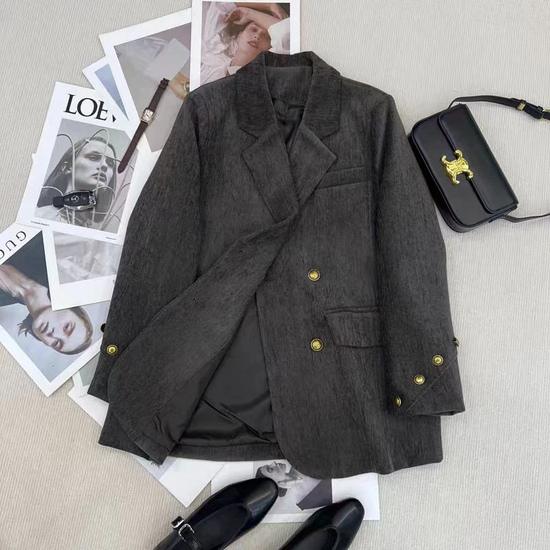 421-9991薄款灯芯绒秋冬款外套