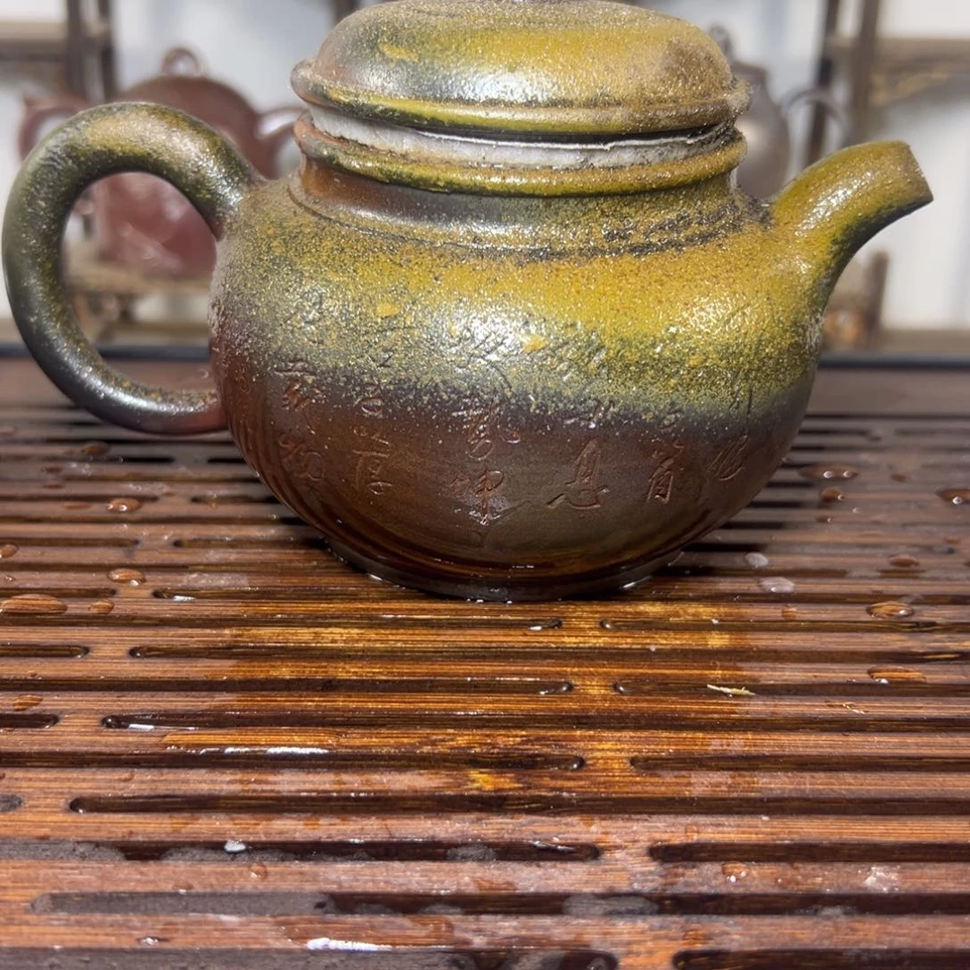 泉**夫坭兴陶真柴烧非电复柴