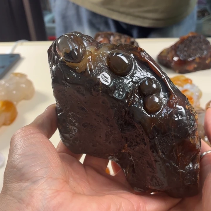 玛瑙/玉髓吊坠(不含链)未镶嵌