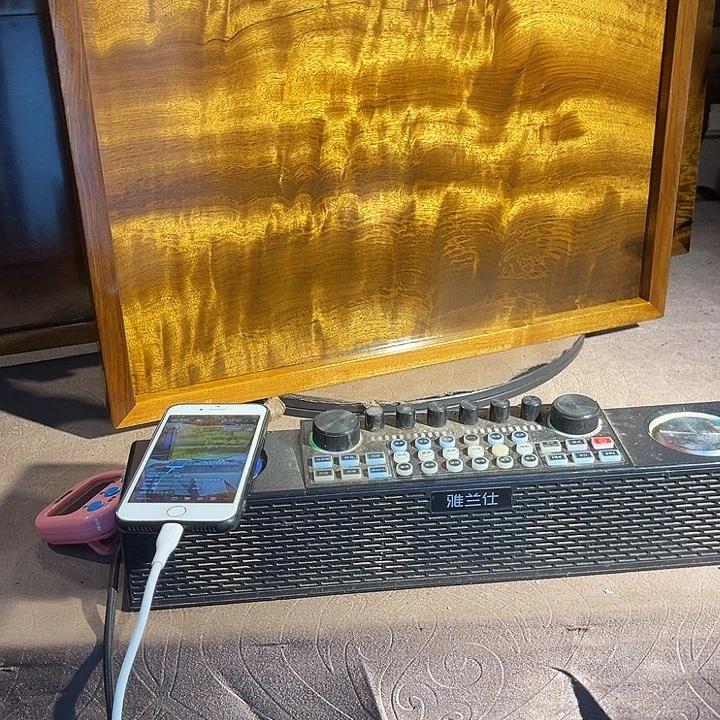 金丝楠润*雅金丝楠茶盘