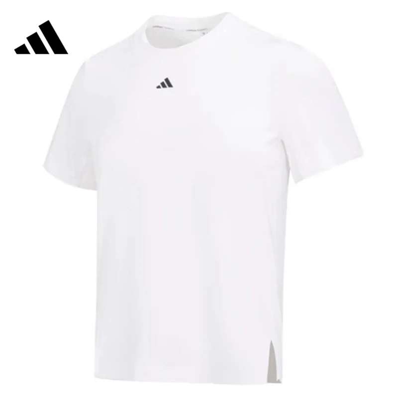 adidas阿迪达斯【吾】女子运动休闲短袖T恤HS8108