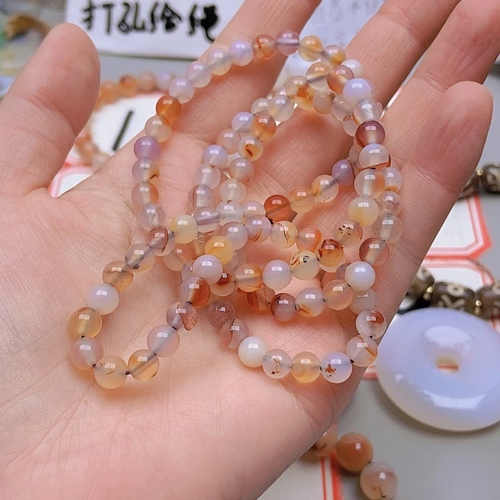 【闪购商品】玛瑙/玉髓未镶嵌珠宝半成品用****8