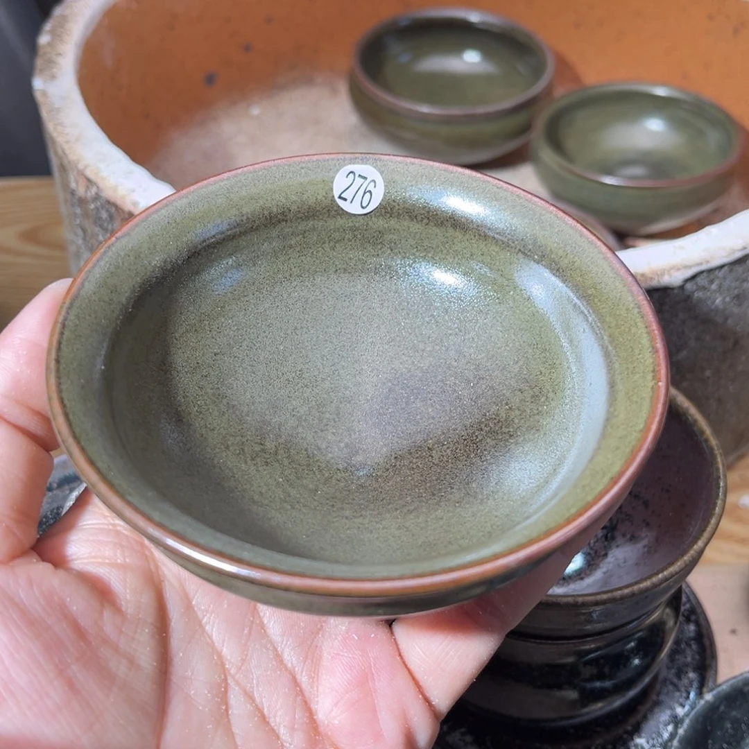 茶盏义兴龙窑坚持真柴烧