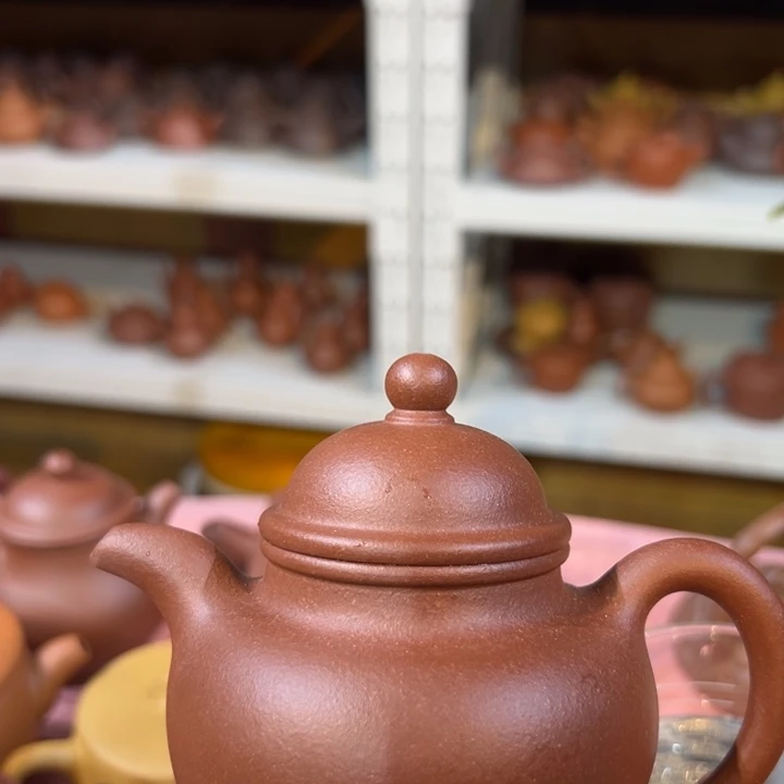 紫砂茶壶掇球180cv