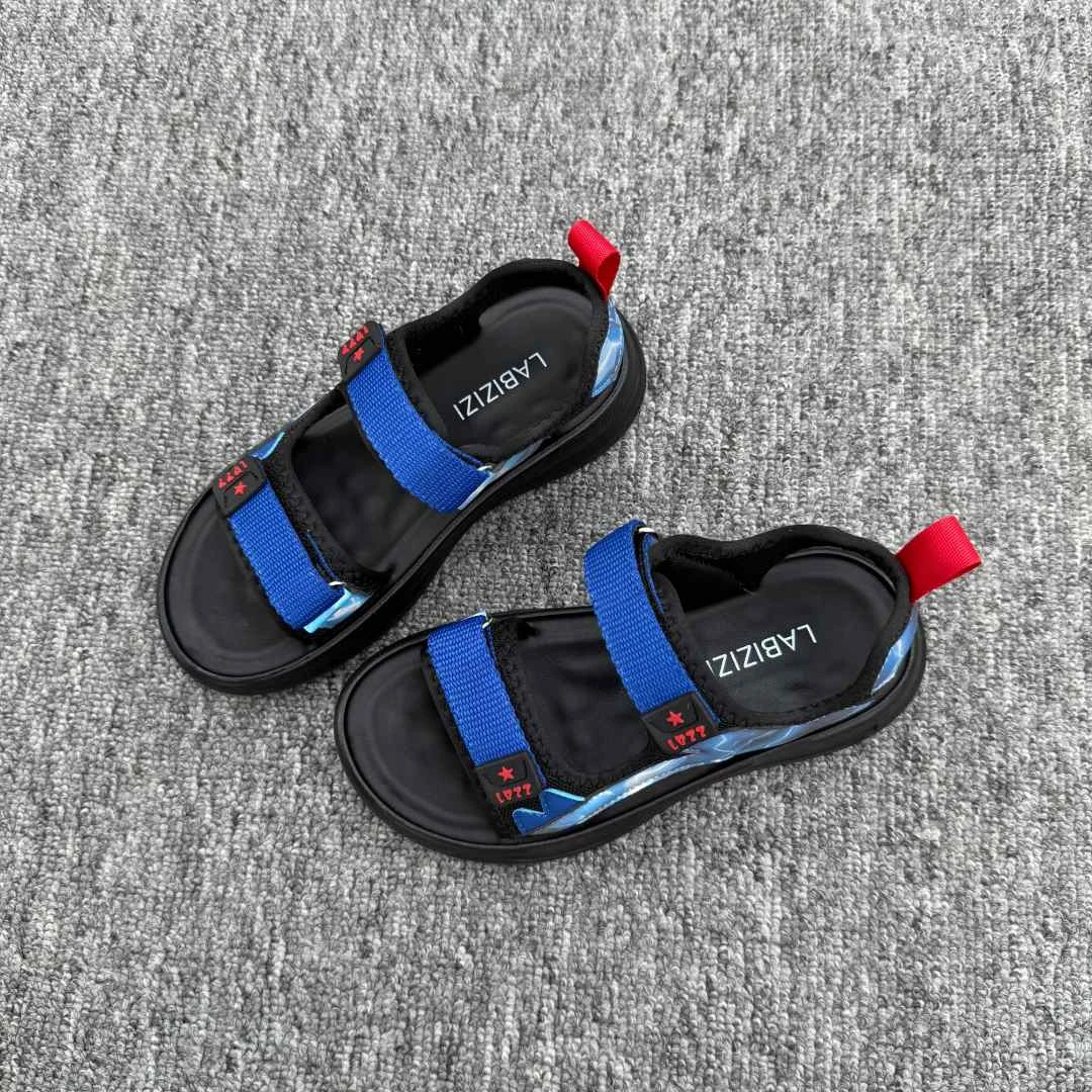 防滑轻便男童凉鞋女童凉鞋夏季新款儿童软底透气男孩女孩凉鞋