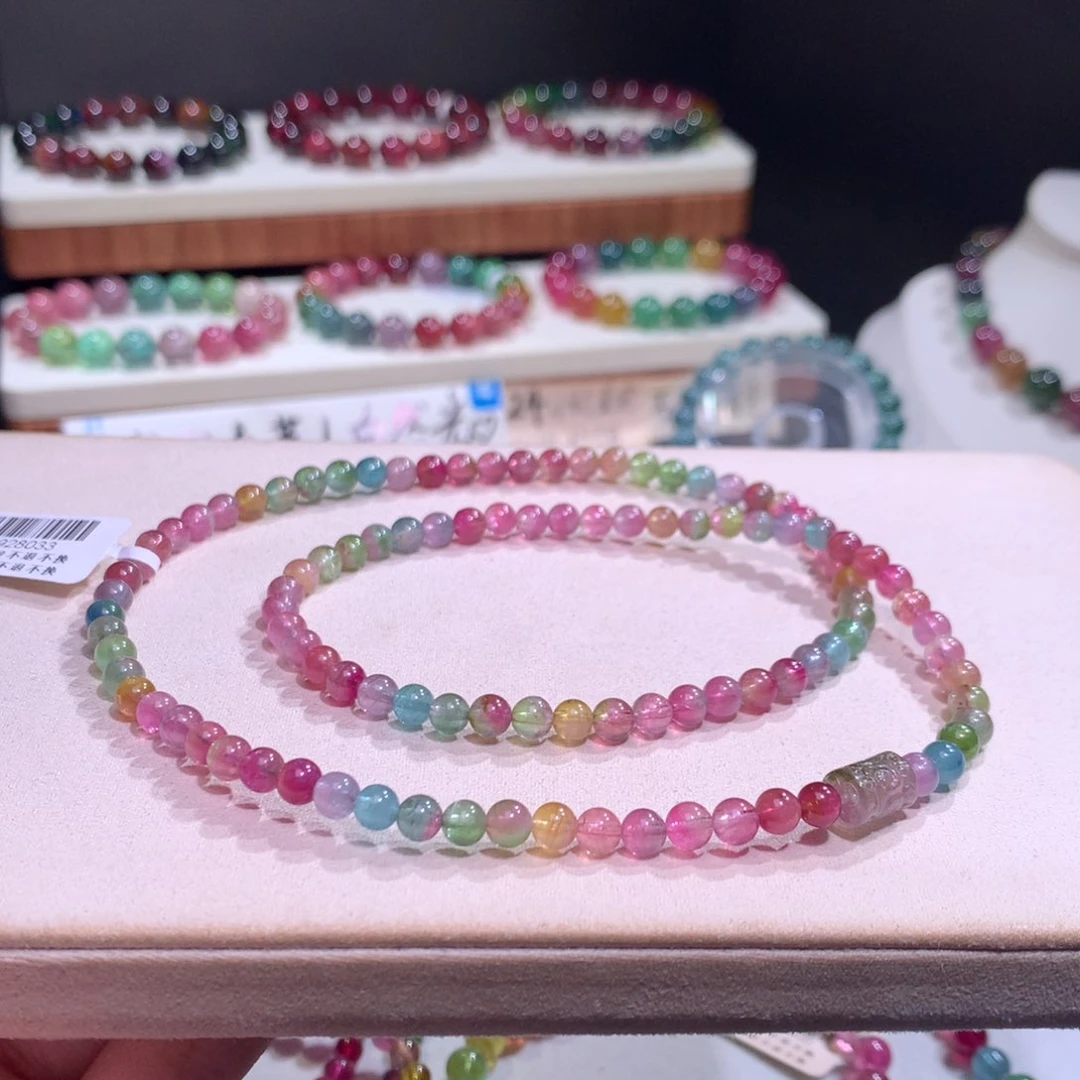 未镶嵌手链碧玺碧玺