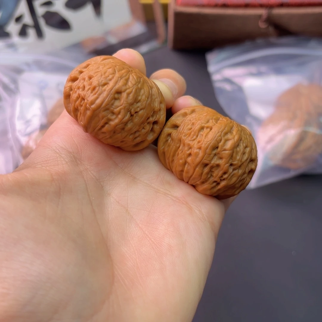 文玩核桃把件草**秋铁锤 38