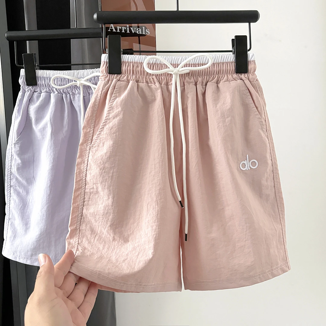 女童夏季短裤薄款外穿中大童休闲裤户外宽松运动裤儿童防水速干裤