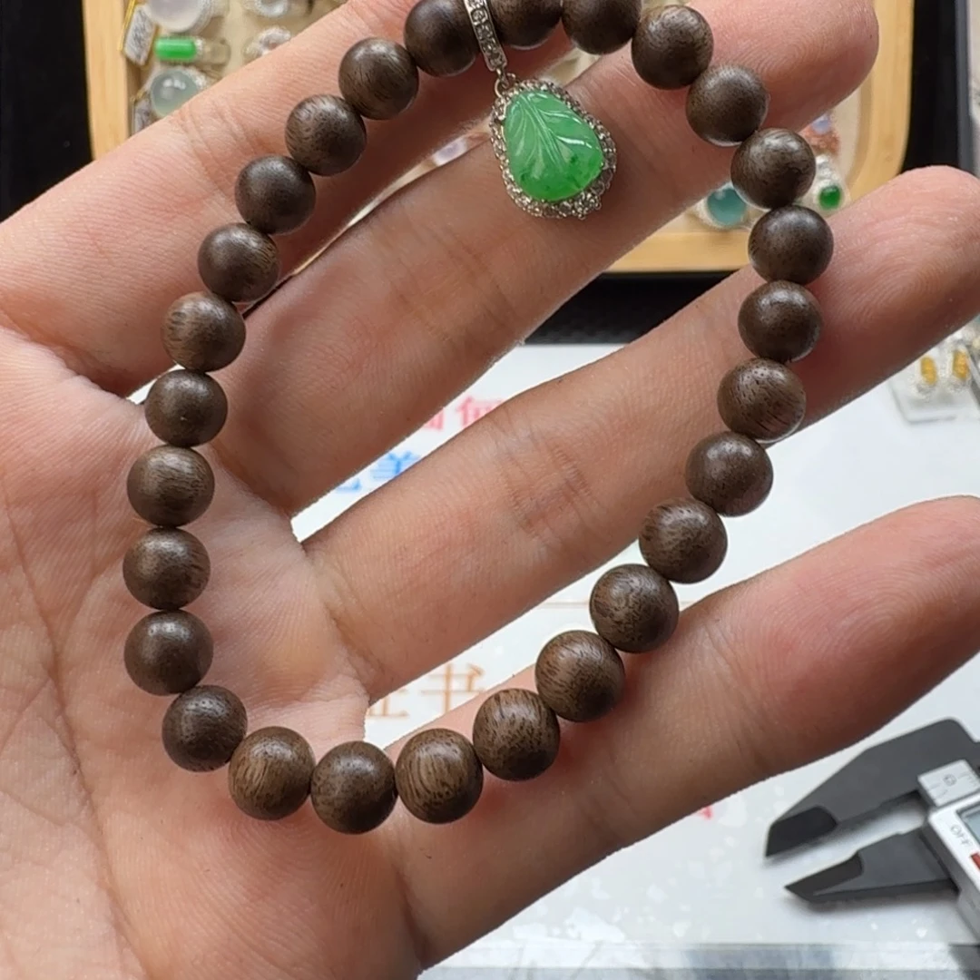 翡翠银S925镶嵌戒指天然缅甸翡翠A货