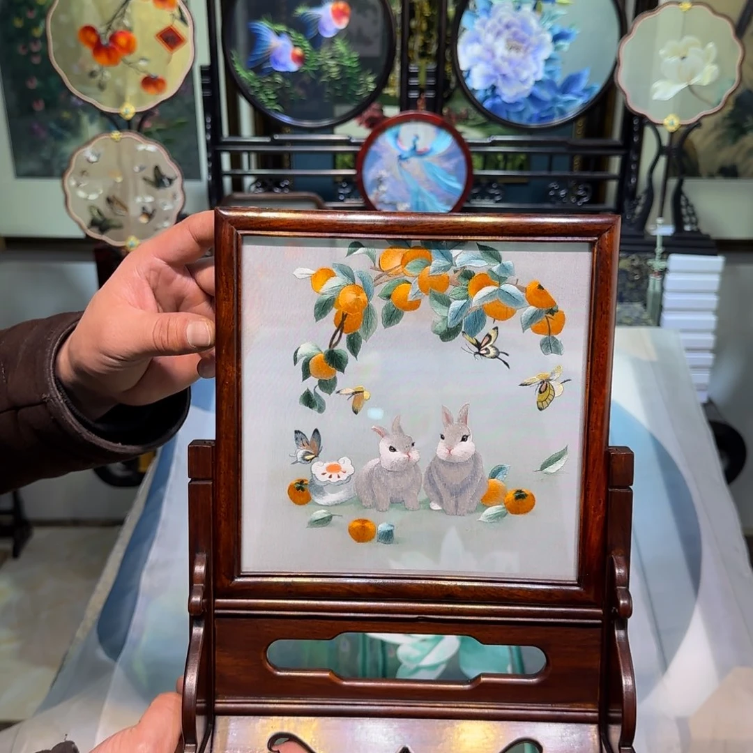 刺绣刺绣工艺精湛