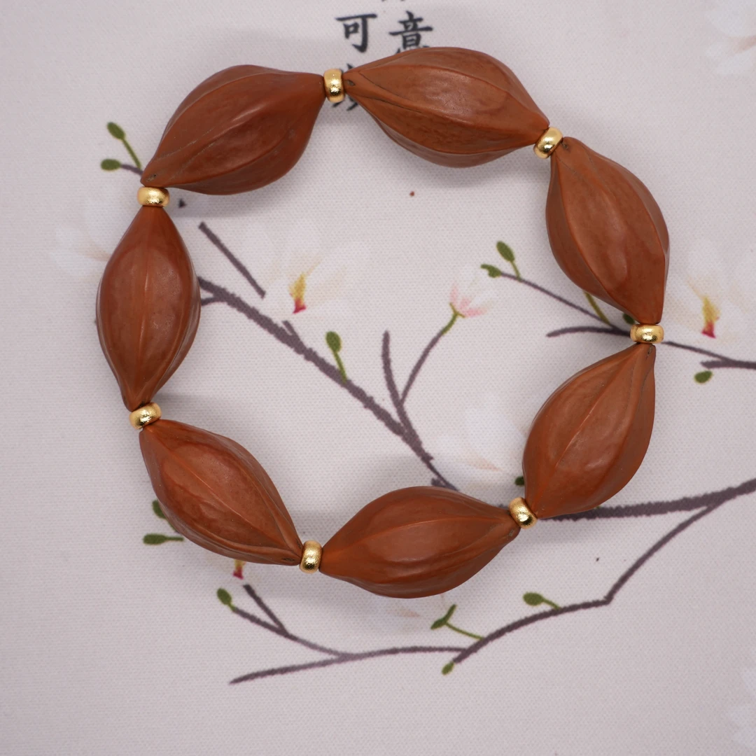 合集·红核手串·正四花7颗·梅林红核手串