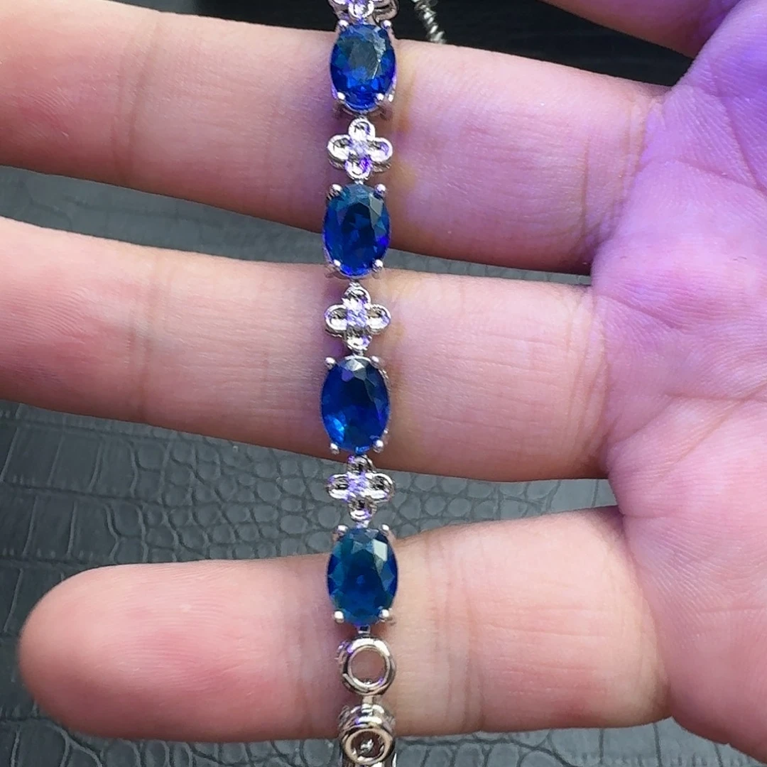 发晶戒指银S925镶嵌