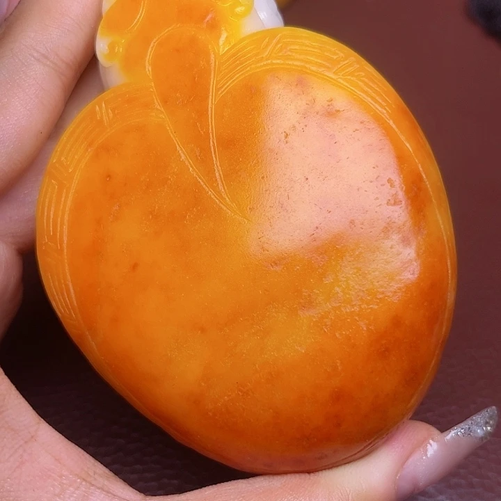 和田玉未镶嵌颈饰我*青